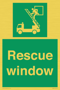 Rescue window