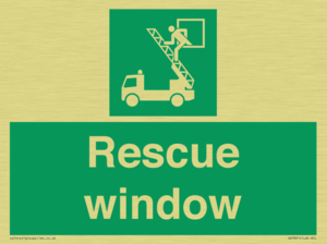 Rescue window