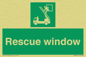 Rescue window