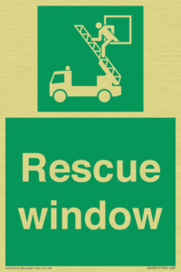 Rescue window