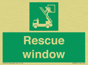 Rescue window