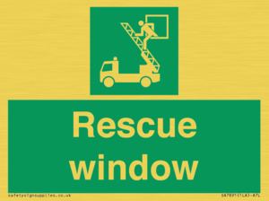 Rescue window