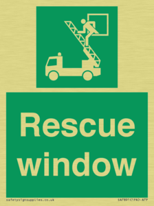Rescue window