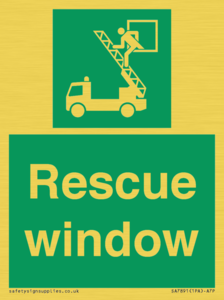 Rescue window