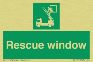 Rescue window