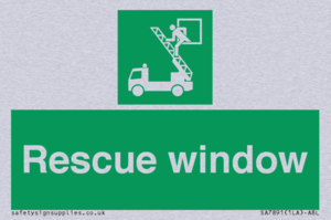 Rescue window
