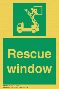 Rescue window