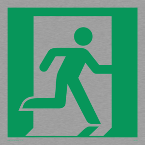 running man symbol only
