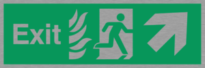 exit - safety sign