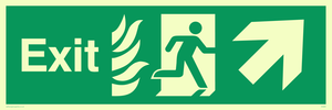 exit - safety sign