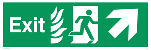 exit - safety sign