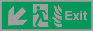 exit - safety sign