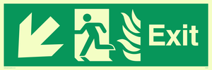 exit - safety sign