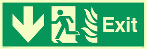 exit - safety sign