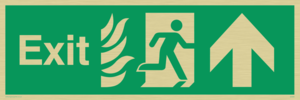 exit - safety sign