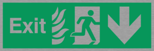 exit - safety sign
