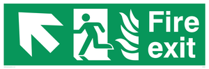 fire exit - safety sign