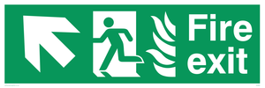fire exit - safety sign