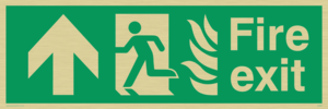 fire exit - safety sign
