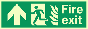 fire exit - safety sign