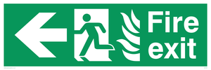 fire exit - safety sign