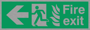 fire exit - safety sign