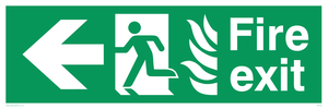 fire exit - safety sign