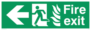 fire exit - safety sign