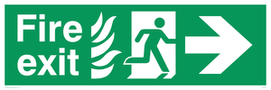 fire exit - safety sign