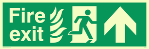 fire exit - safety sign
