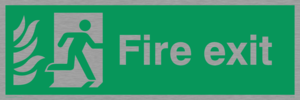 fire exit - safety sign