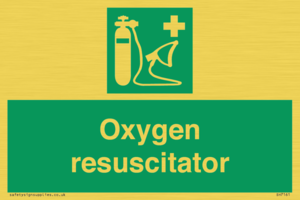Oxygen resuscitator