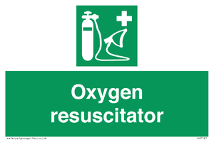 Oxygen resuscitator