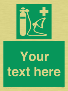 Custom Oxygen resuscitator