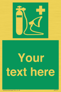 Custom Oxygen resuscitator