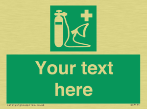 Custom Oxygen resuscitator