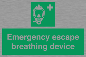Emergency escape breathing device