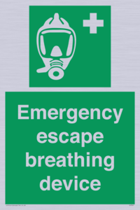 Emergency escape breathing device
