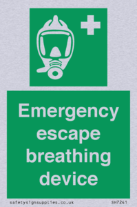 Emergency escape breathing device