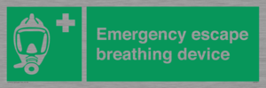 Emergency escape breathing device