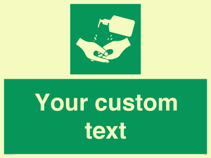 Custom Safe Condition Hand sanitiser