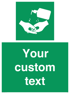 Custom Safe Condition Hand sanitiser