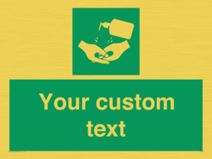 Custom Safe Condition Hand sanitiser