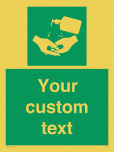 Custom Safe Condition Hand sanitiser