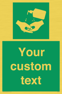 Custom Safe Condition Hand sanitiser
