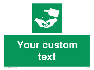 Custom Safe Condition Hand sanitiser