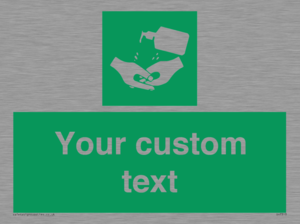 Custom Safe Condition Hand sanitiser