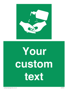 Custom Safe Condition Hand sanitiser