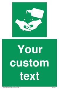 Custom Safe Condition Hand sanitiser