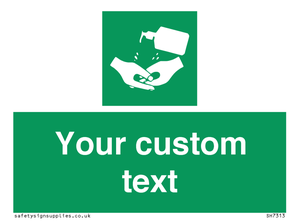 Custom Safe Condition Hand sanitiser